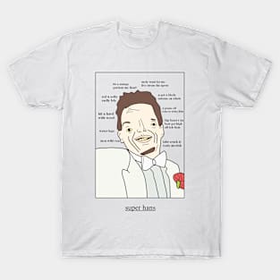 Super Hans Peep Show T-Shirt